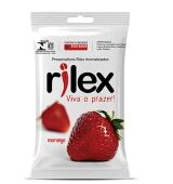 PRESERVATIVO - RILEX - AROMA DE MORANGO