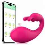 VIBRADOR DUPLO COM APP PONTO G