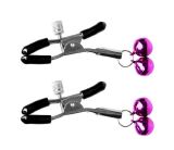 GRAMPOS DE MAMILOS COM SINOS - 32861 ROXO