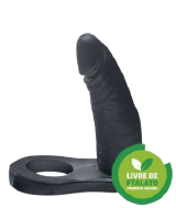 ANEL COMPANHEIRO ADAO14 -10,5 X 2,5 CM - PRETO