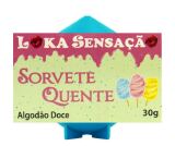 VELA BEIJÁVEL - 00214 - SORVETE QUENTE ALGODÃO DOCE
