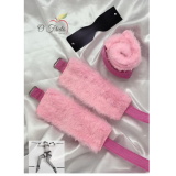 KIT DE BONDAGEM DE PELÚCIA COM VENDA ROSA