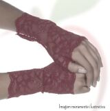 LUVA EM RENDA SENSUALE