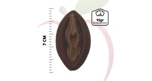 CHOCOLATE ERÓTICO - AO LEITE - FORMATO DE VAGINA  7CM