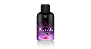 ÓLEO PARA MASSAGEM - FOGO E GELO BIG APPLE - QUENTE E FRIO