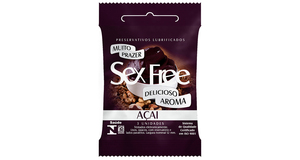 PRESERVATIVO - SEX FREE - AROMA AÇAÍ