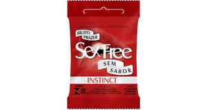 PRESERVATIVO SEX FREE INSTINCT  -  SEX003 - SEM SABOR