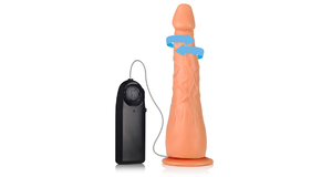 PRÓTESE ROTATIVA 360 COM VENTOSA  ADAO91 - 20 X 4 CM
