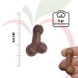 CHOCOLATE ERÓTICO - AO LEITE - FORMATO DE PÊNIS 4,5CM