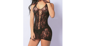 VESTIDO SENSUAL COM AMARRA NAS COSTAS - Y3612
