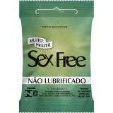 PRESERVATIVO - SEX FREE - NÃO LUBRIFICADO